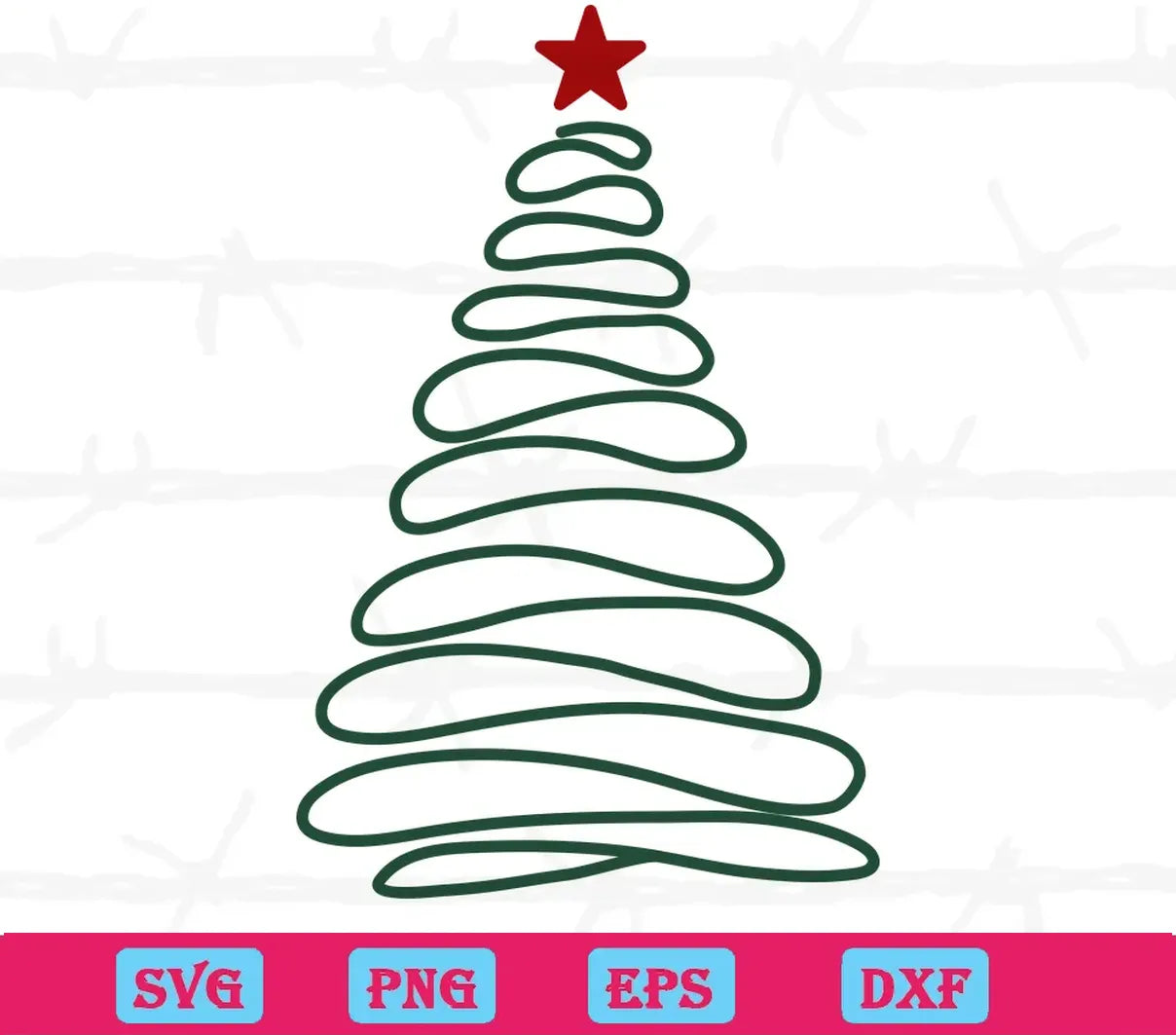 Christmas Strain Tree svg