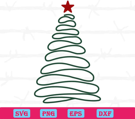 Christmas Strain Tree svg