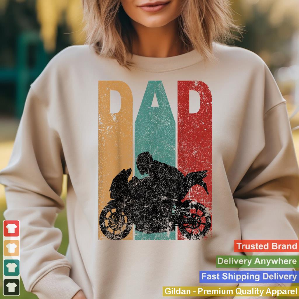 Vintage Sport Bike Dad Fathers Day Gift Biker Motorcycle