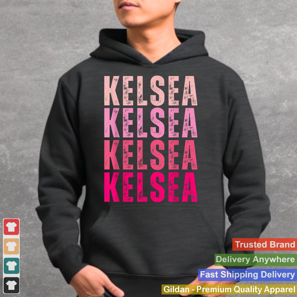 Personalized Name Kelsea I Love Kelsea Vintage