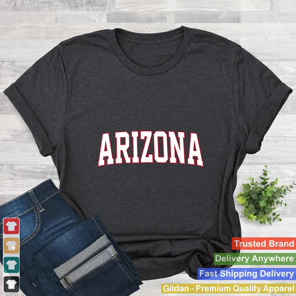 Vintage Arizona Retro Men Retro Arizona Throwback Shirt Blue