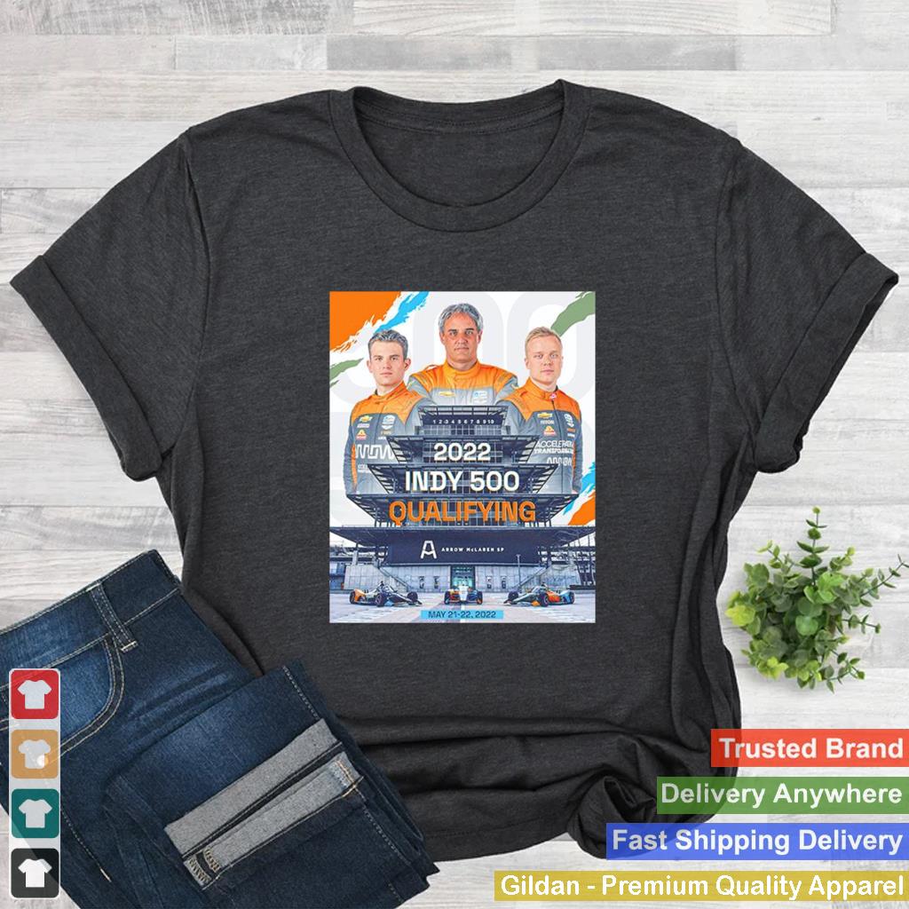 2022 Indy 500 Qulifying McLaren T Shirt