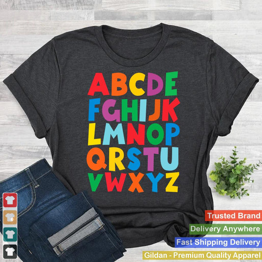 Colorful Capital Alphabet Letters Learn ABC Boy Girl Kids