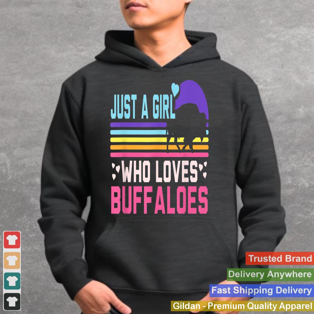 Just A Girl Who Loves Buffaloes Animal Bison