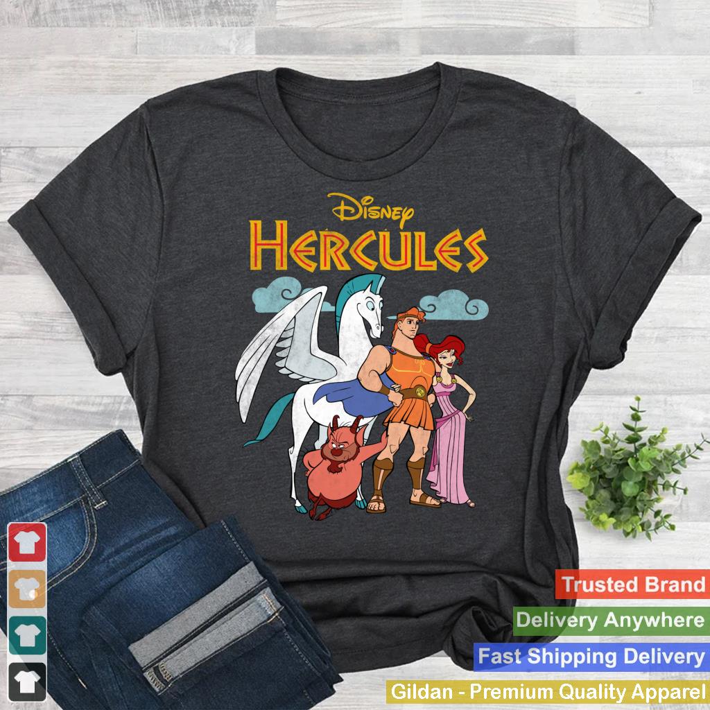 Disney Hercules Classic Group Shot Vintage Sweatshirt Sweatshirt