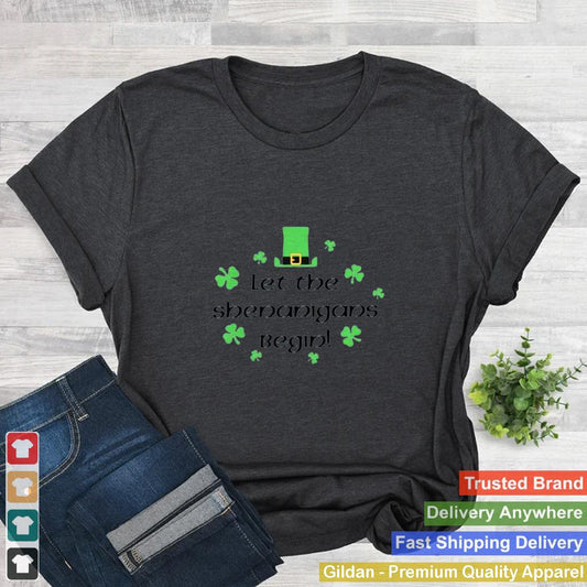 2022 Let The Shenanigans Begin St Patricks Day Shirt