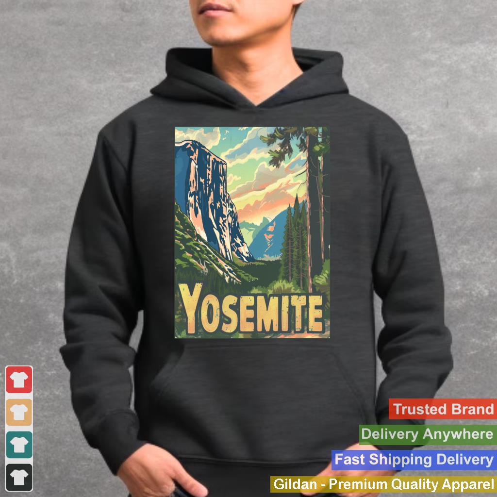 Yosemite - US National Park Vintage Men Women Kids Retro