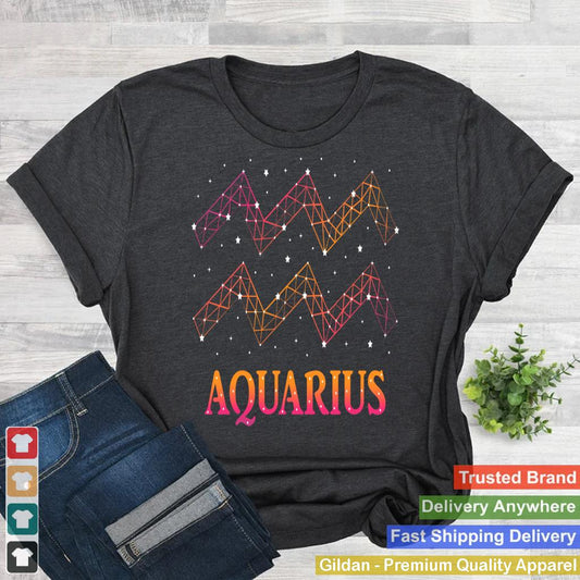 Aquarius Zodiac Sign Men Women Kids Aquarius Birthday Funny