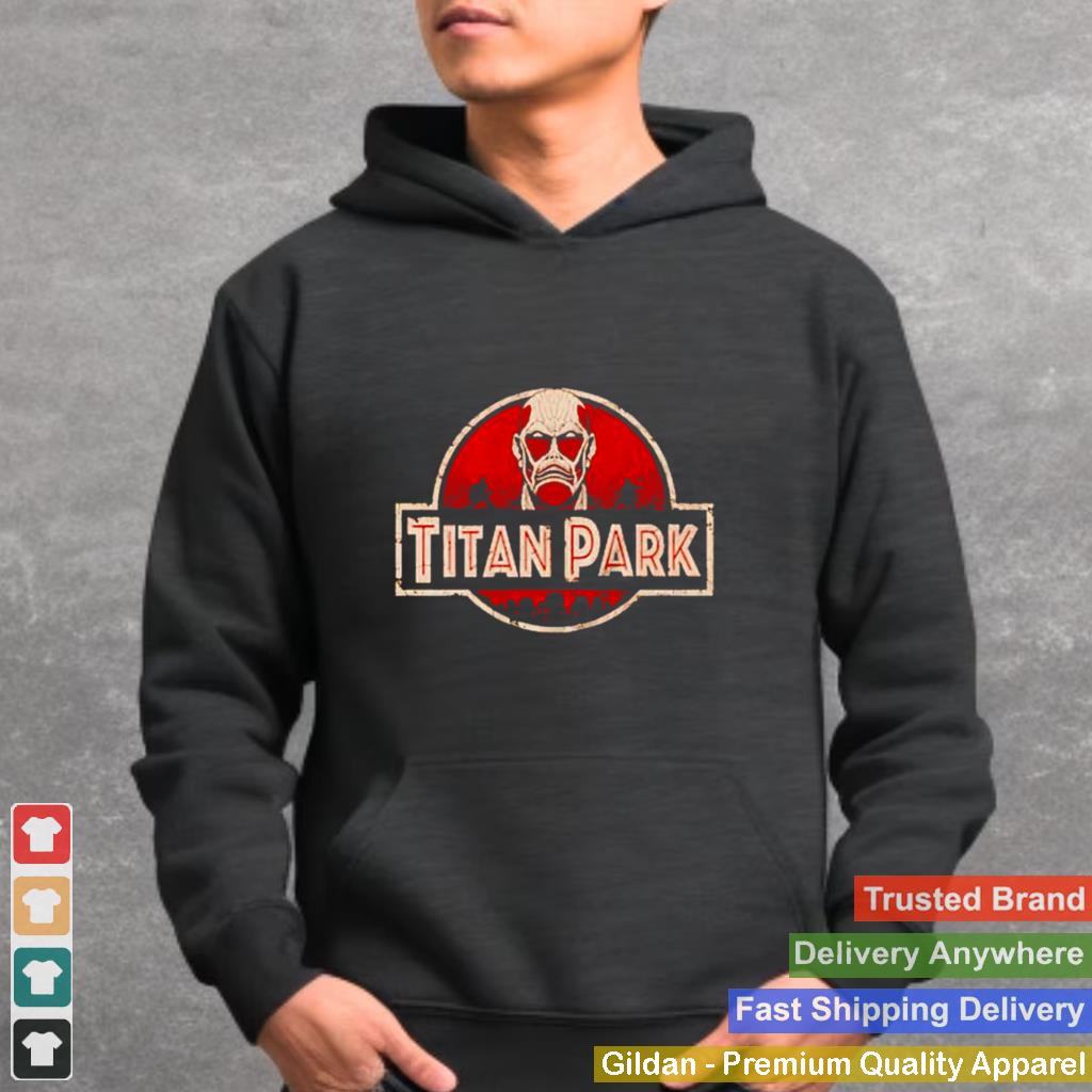 Attack On Titan Jurassic Park shirt