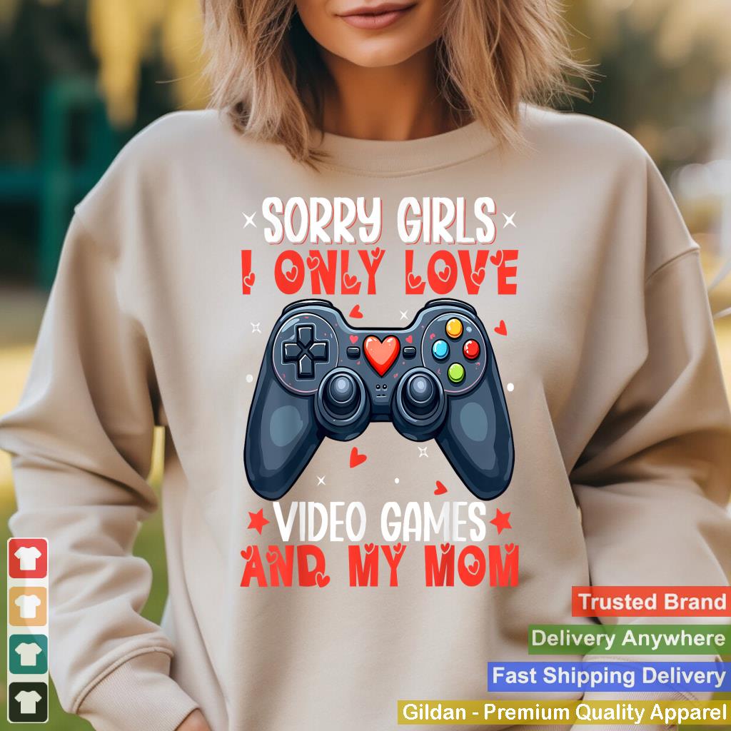 Valentines Day Boys Kids Son Video Games Funny Gamer Hearts_1