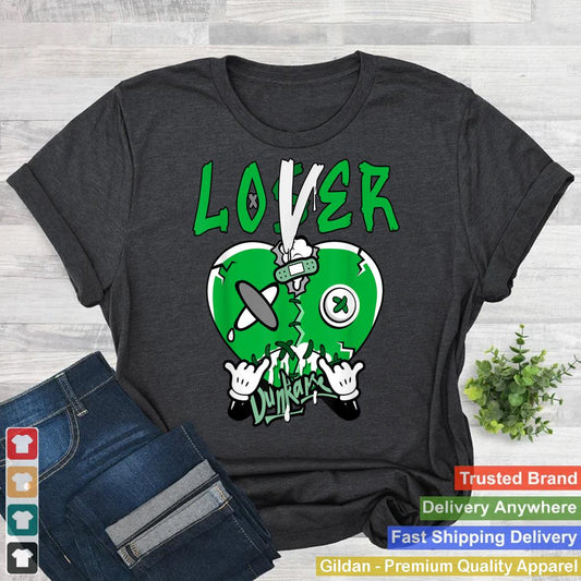 Loser Lover Drip Heart Dunkare Lucky Green 5S Matching