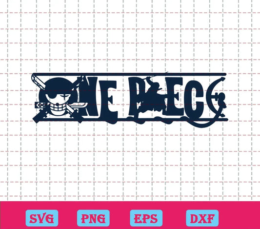 One Piece Skull Logo, Cutting Svg Free