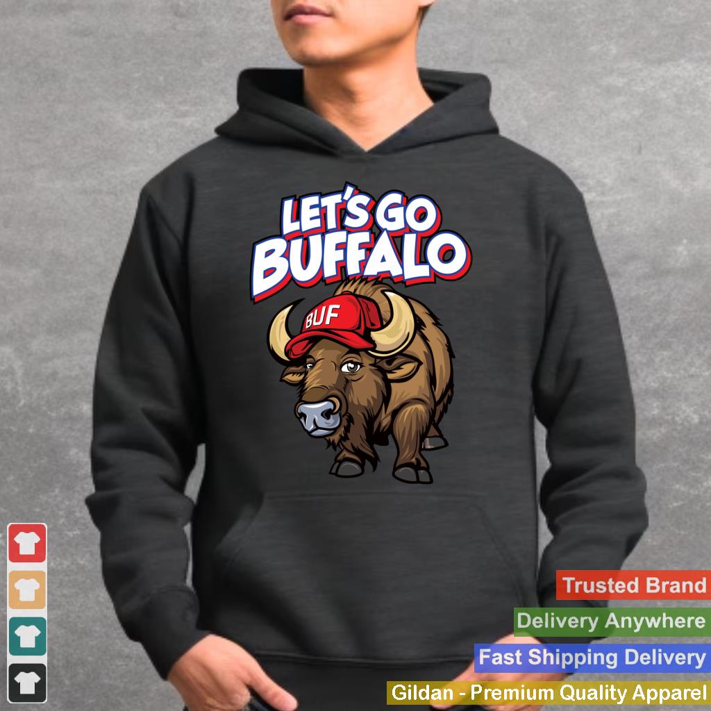 LET'S GO BUFFALO - Ny New York retro sports city fan love_1