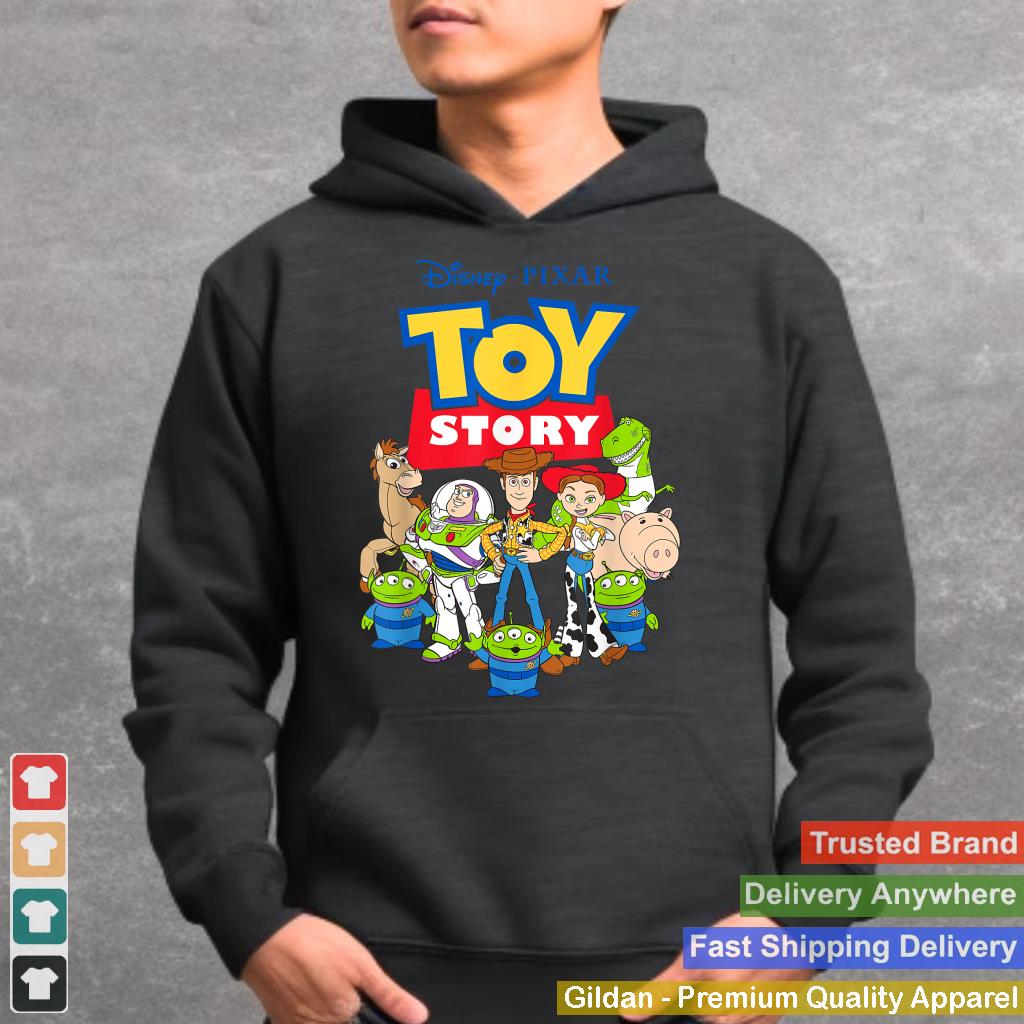 Disney Pixar Toy Story Buzz Woody Jessie Graphic T-Shirt