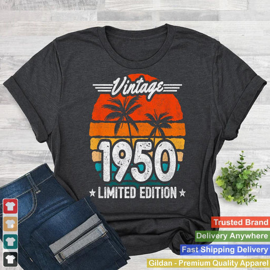 1950 Limited Edition - 1950 Birthday Year - Vintage 1950