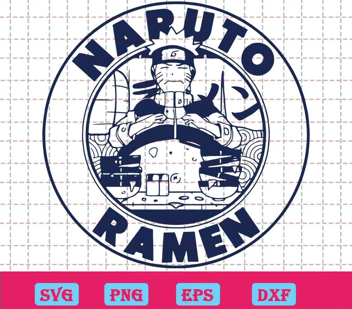 Free Naruto Ramen Svg, Anime Svg