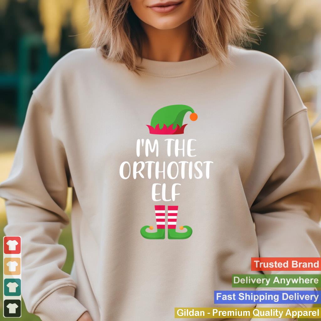 Im The Orthotist Elf Christmas Family Matching T Shirt