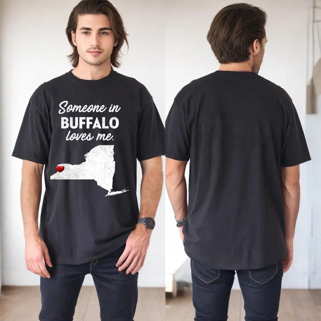 Someone In Buffalo Loves Me - Buffalo New York T-Shirt