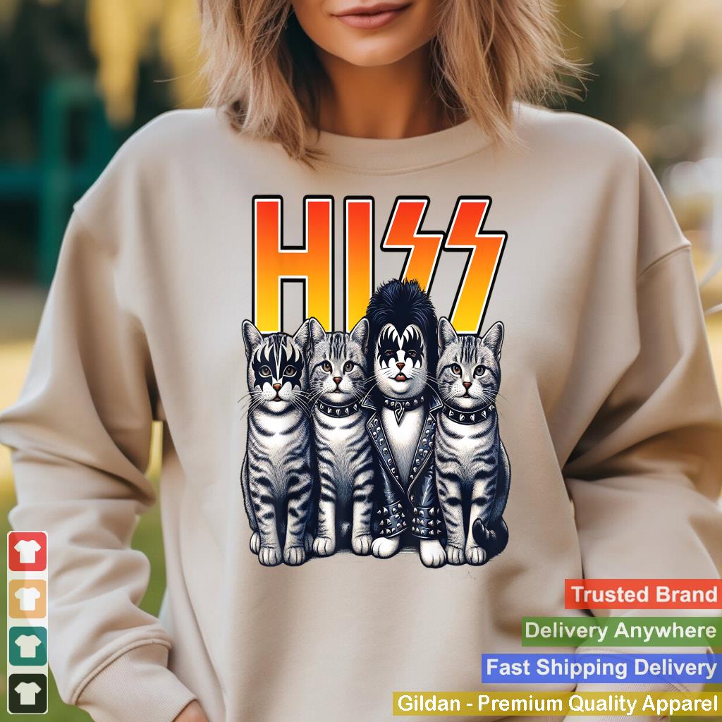 Cute Hiss Cats Rock Kittens Kitty Rocking Music Cat Lovers