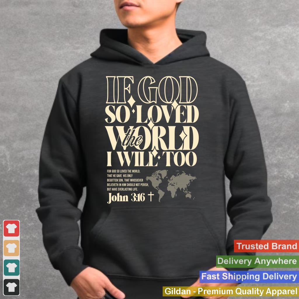 If God so loved the world- Aesthetic Christian - Bible Verse