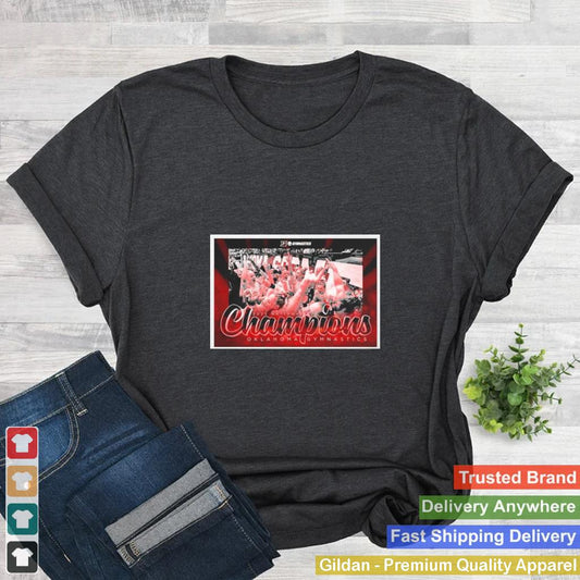 2022 National Champions Oklahoma Gymnastics Shirt