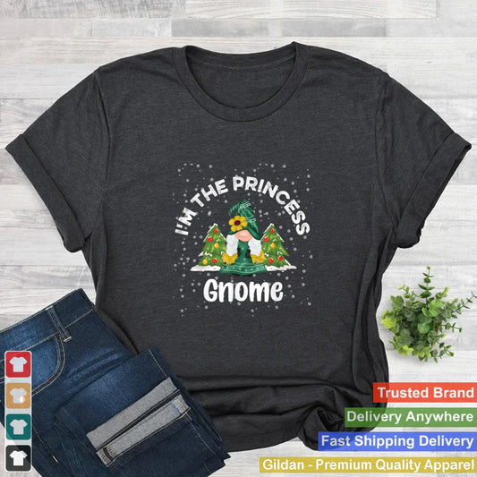 Im The Princess Gnome Matching Family Christmas Pajama T Shirt