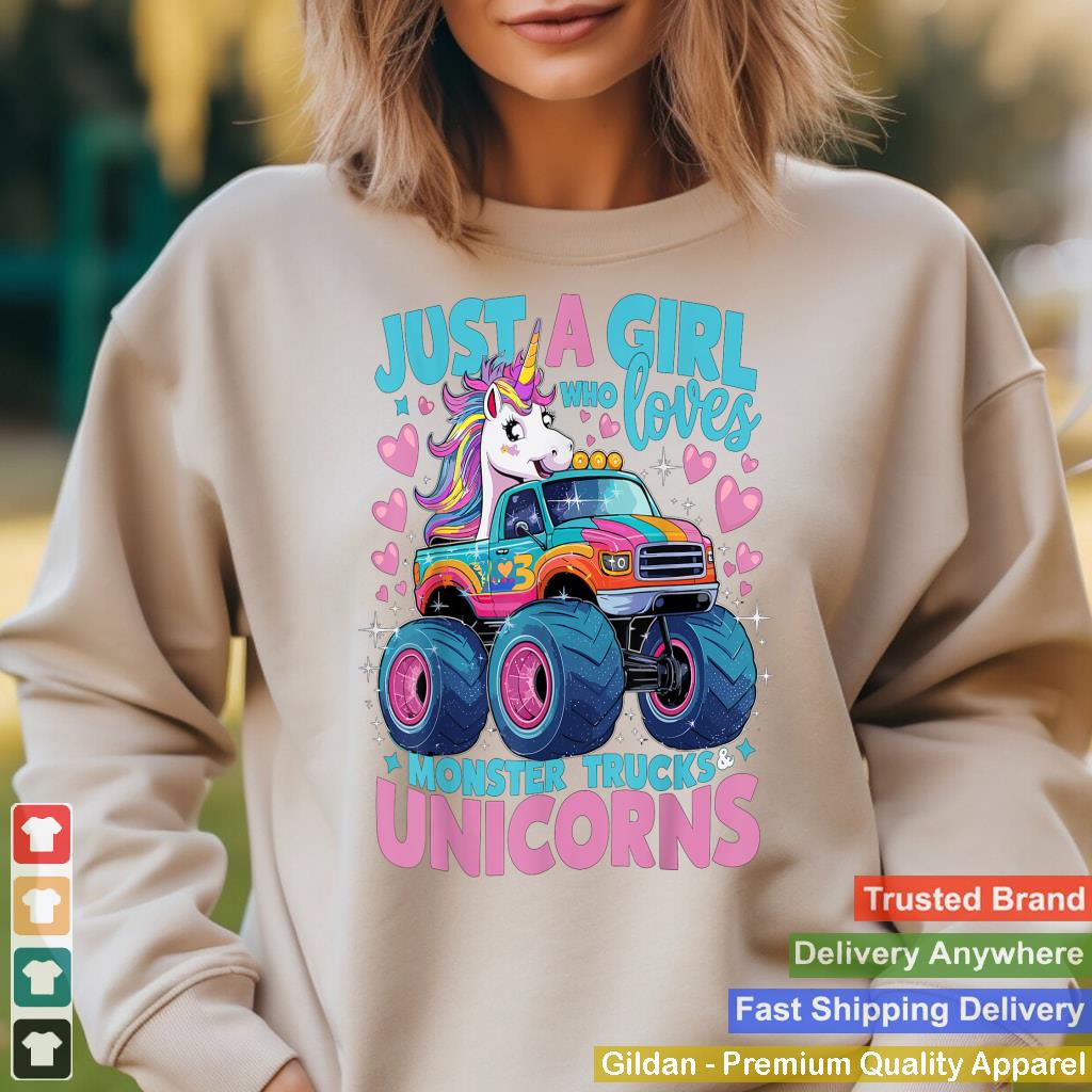 Just a Girl Who Loves Monster Trucks and Unicorns