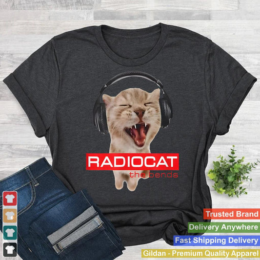 Kitten Headphones Cat Tech House Music Funny Cat Lover