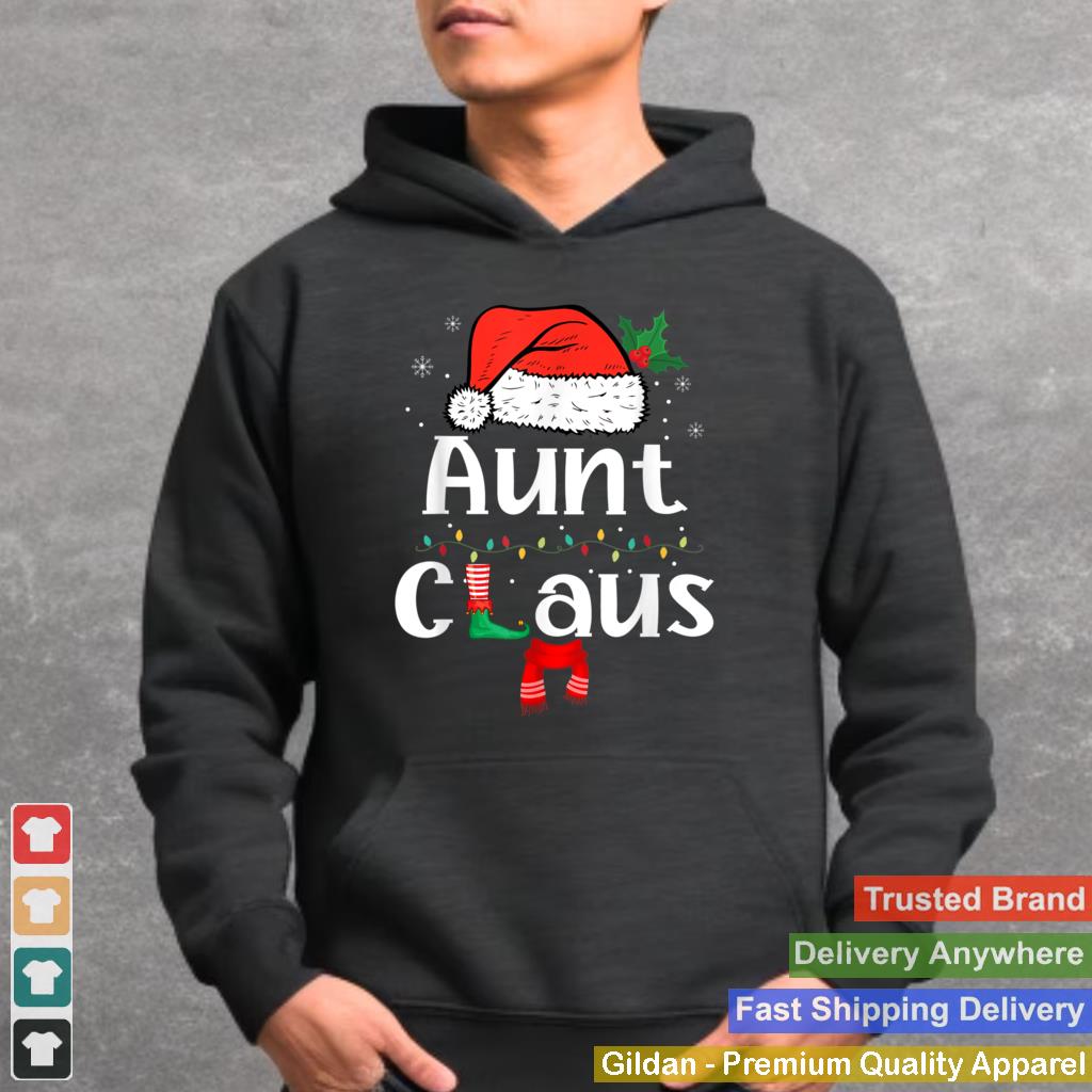 Aunt-Claus-Shirt-Christmas-Pajama-Family-Matching-Xmas-T-Shirt_3