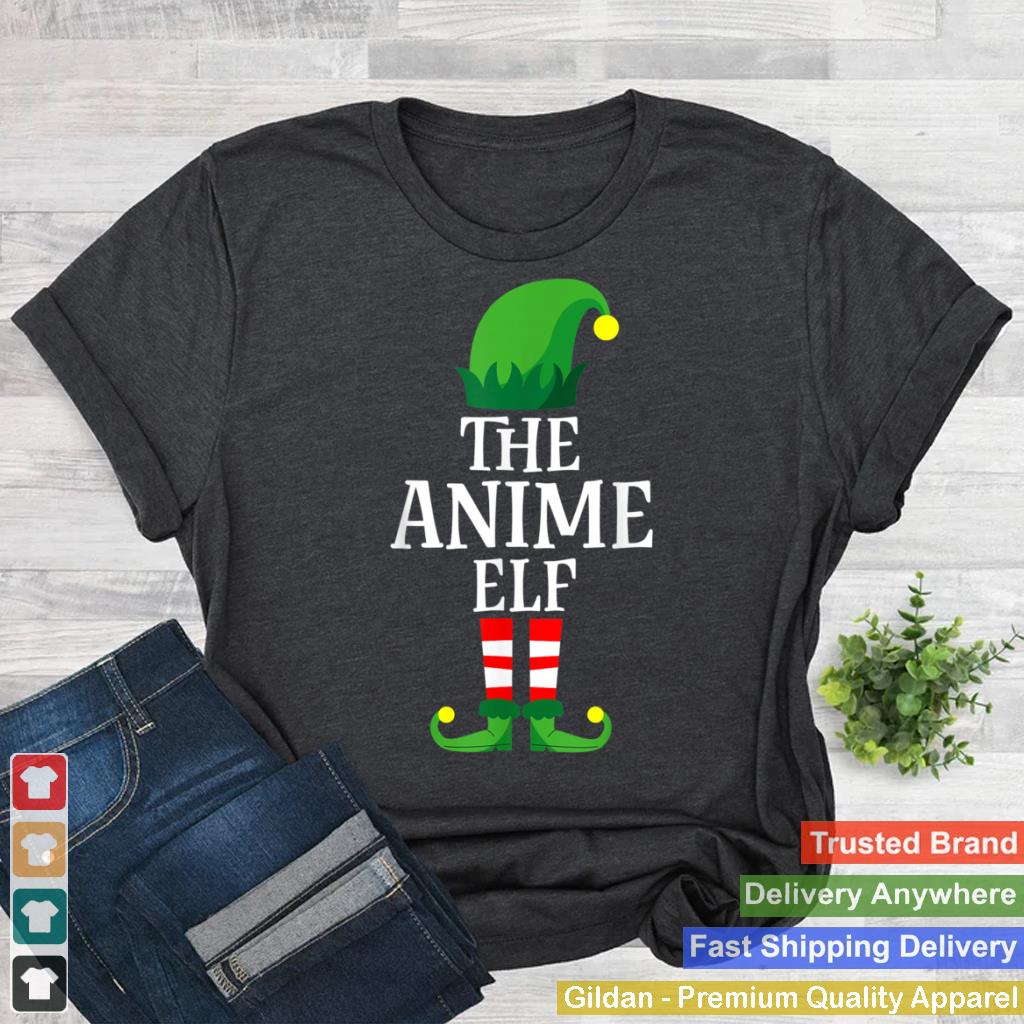 Anime Elf Boy Girl Apparel Funny Christmas Family Matching T Shirt