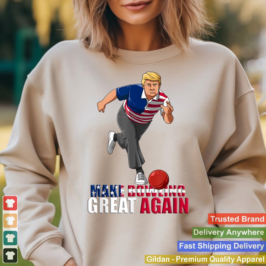 Make Bowling Great Again - Funny Trump Bowling Gift