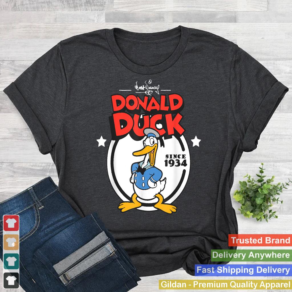 Disney Donald Duck 90th Anniversary Since 1934 Retro Vintage