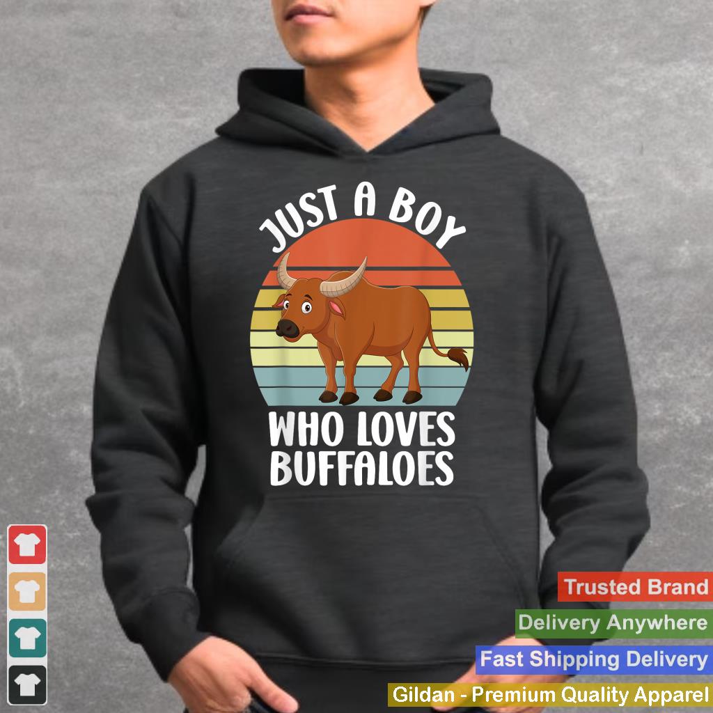 Just A Boy Who Loves Buffaloes Buffalo American Bison