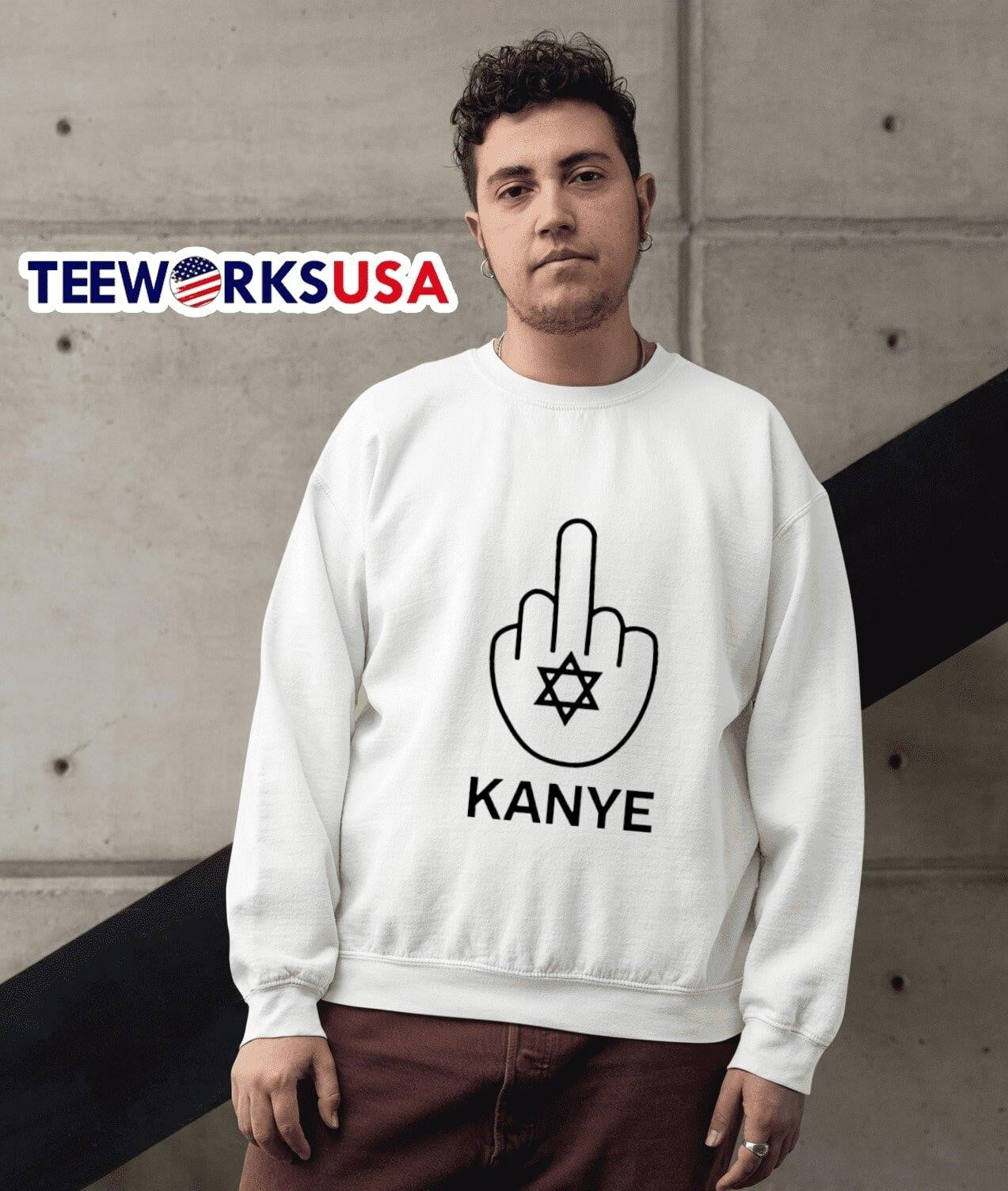 Middle Finger Fuck Kanye shirt