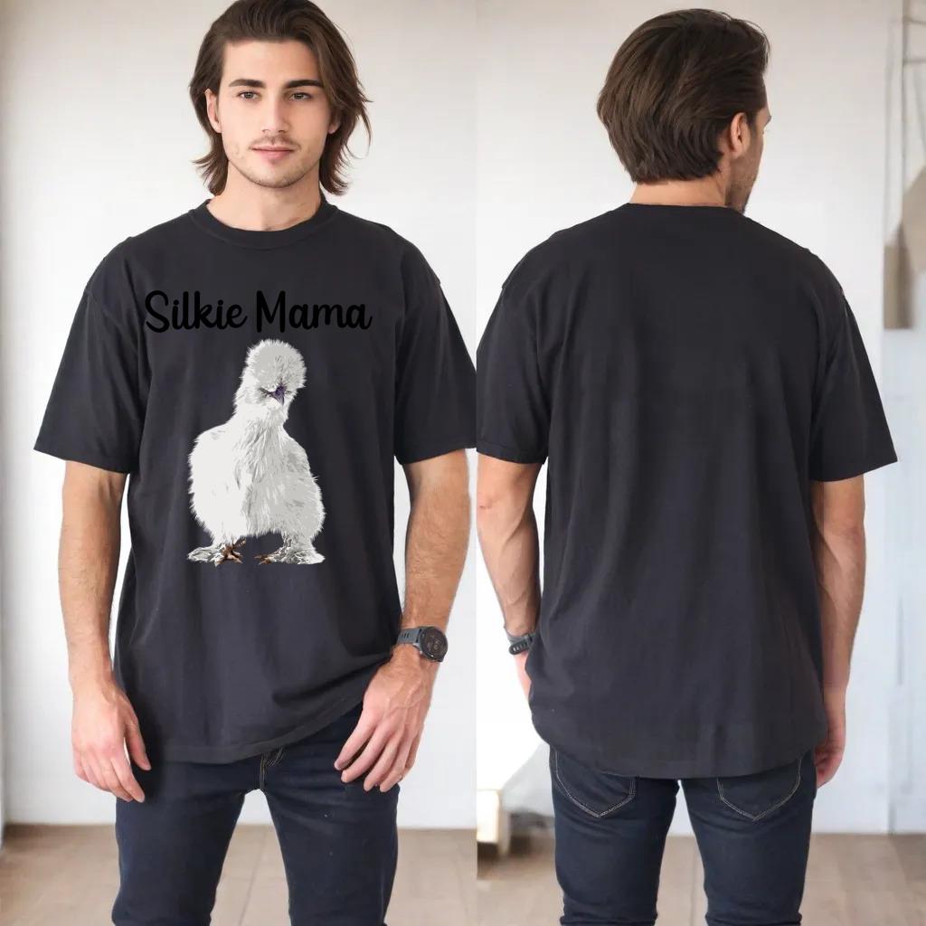 Funny Silkie Mama Design For Mom Women Silkie Chicken Lover