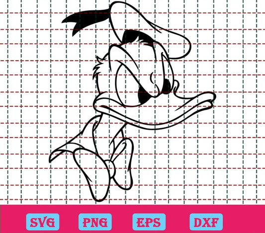 Donald Duck svg Free Disney svg