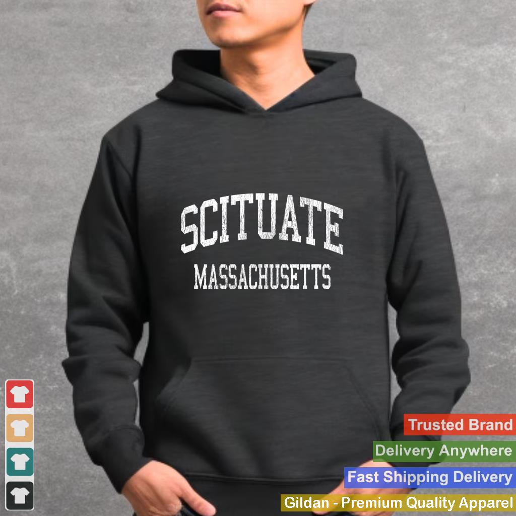 Scituate Massachusetts MA Vintage Athletic Sports Design