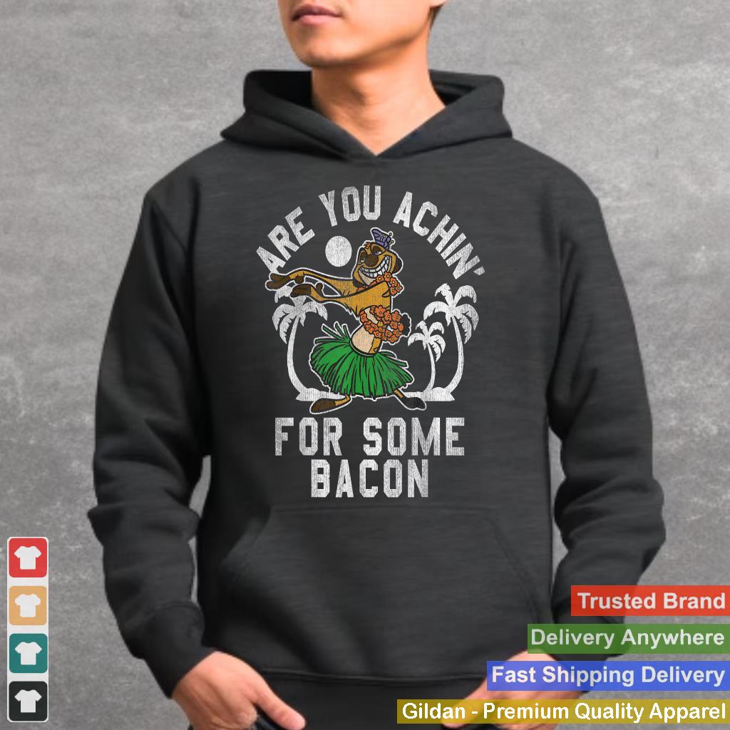 Disney The Lion King Timon Achin' Bacon Distressed Hula