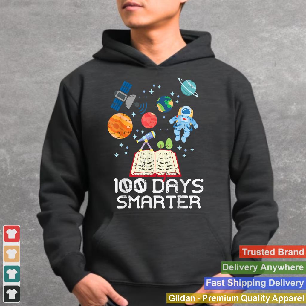 100 Days Smarter Space Astronaut 100th Day School Boys Kids