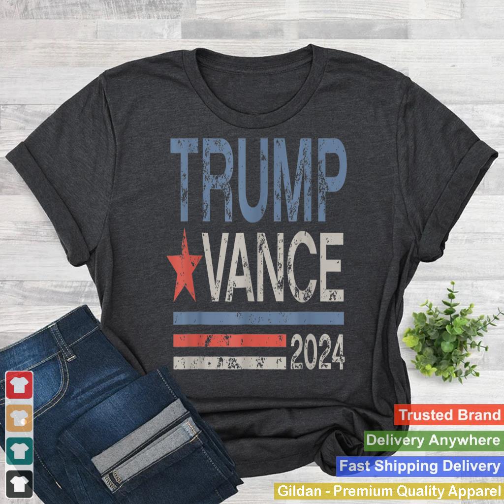 Trump Vance 2024 Retro Stripe Trump JD Vance