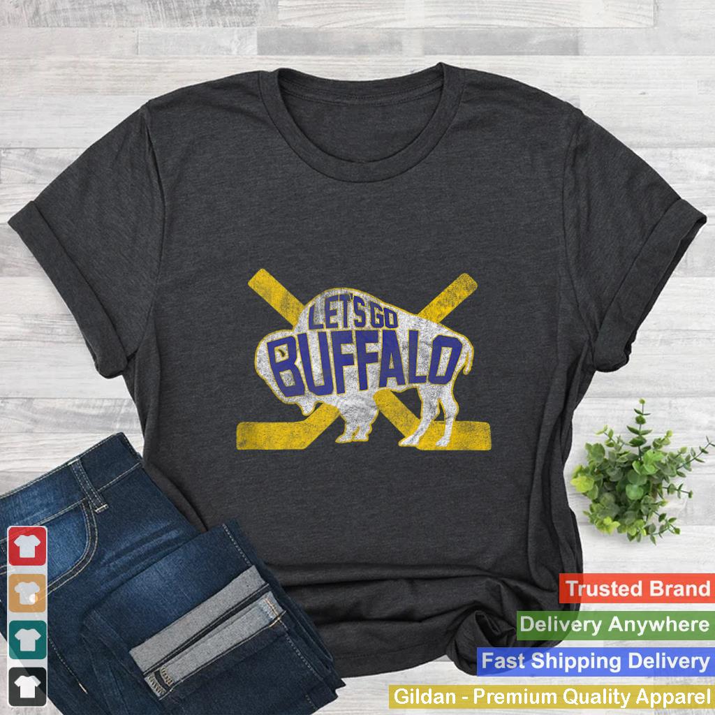 LET'S GO BUFFALO - NY New York retro 716 fan hometown love Tank Top