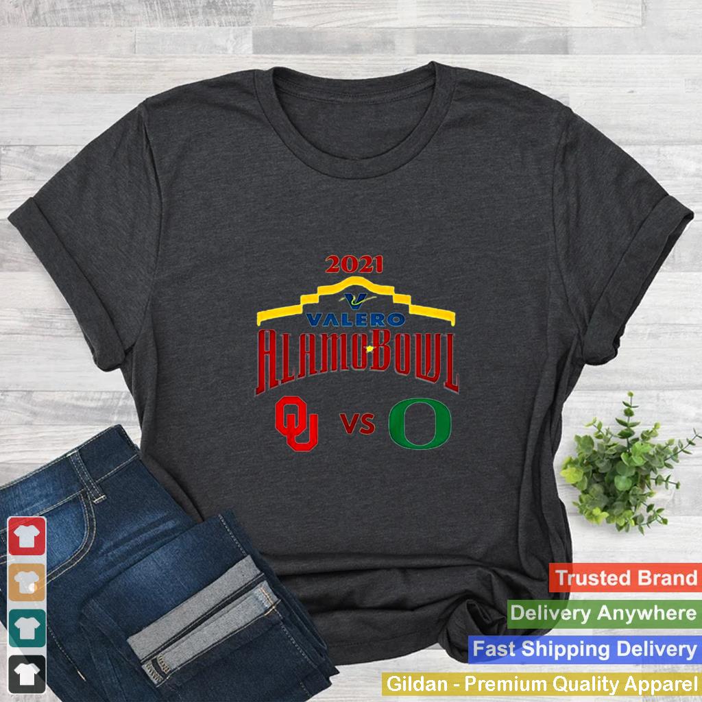 2021 Alamo Bowl Oregon Ducks vs Oklahoma Sooners shirt