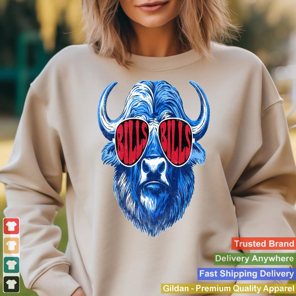 Vintage Buffalo Name Pride Distressed Styles Classic Sweatshirt