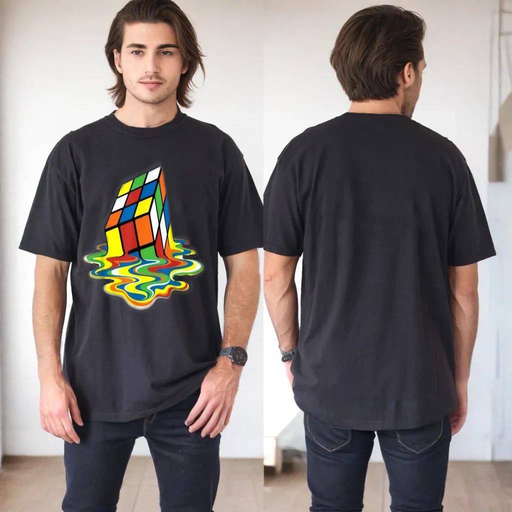 Cute Melting Cube T shirt - Gift For Men Women Kids