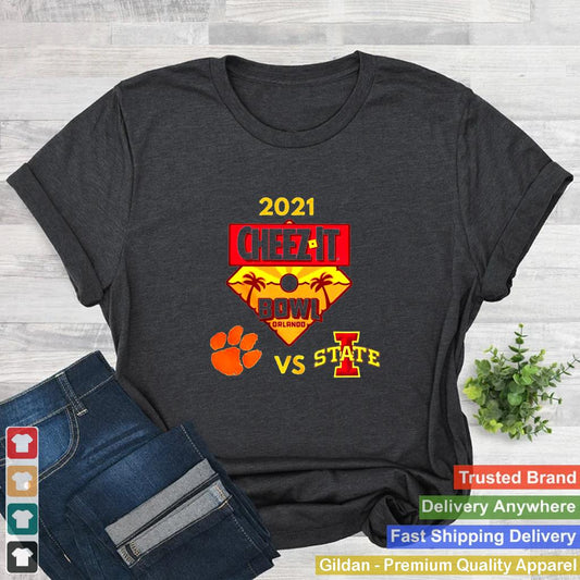 2021 Cheez It Bowl Clemson Tigers vs Iowa State Cyclones shirt