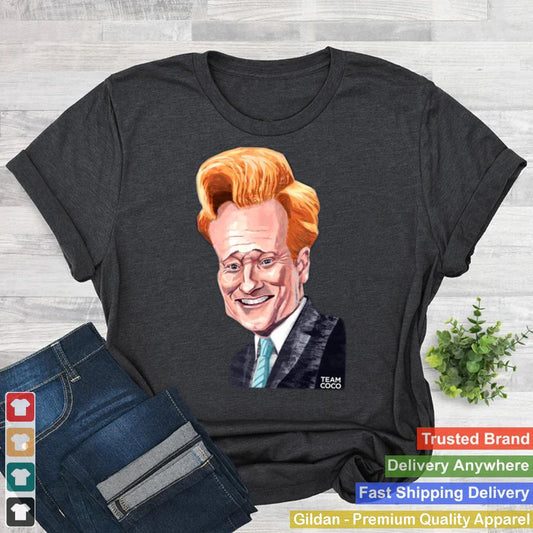 Animated-Conan-Obrien-Funny-Host-shirt