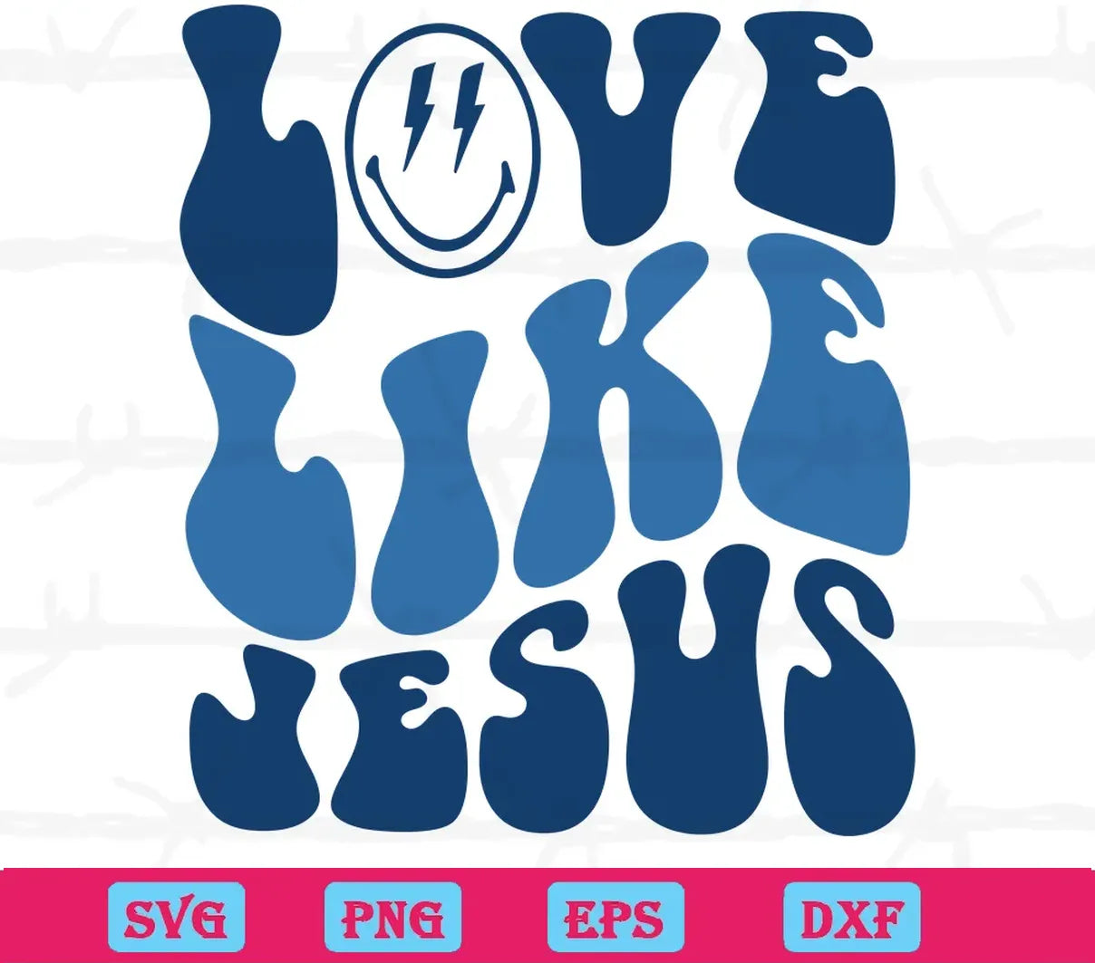 Love Like Jesus, Scalable Vector Graphics