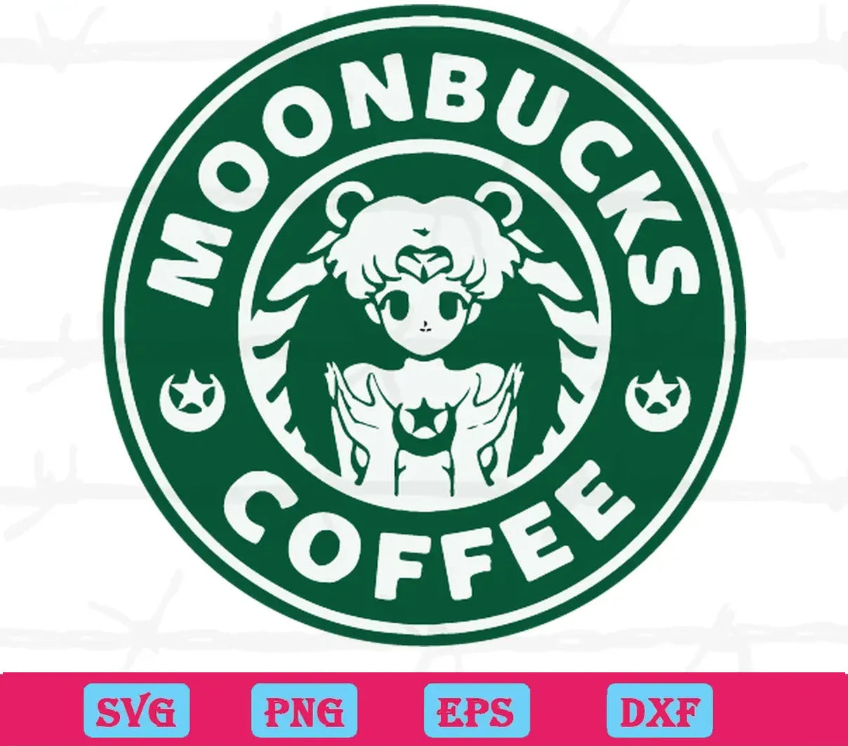 Sailor Moon Starbucks Svg