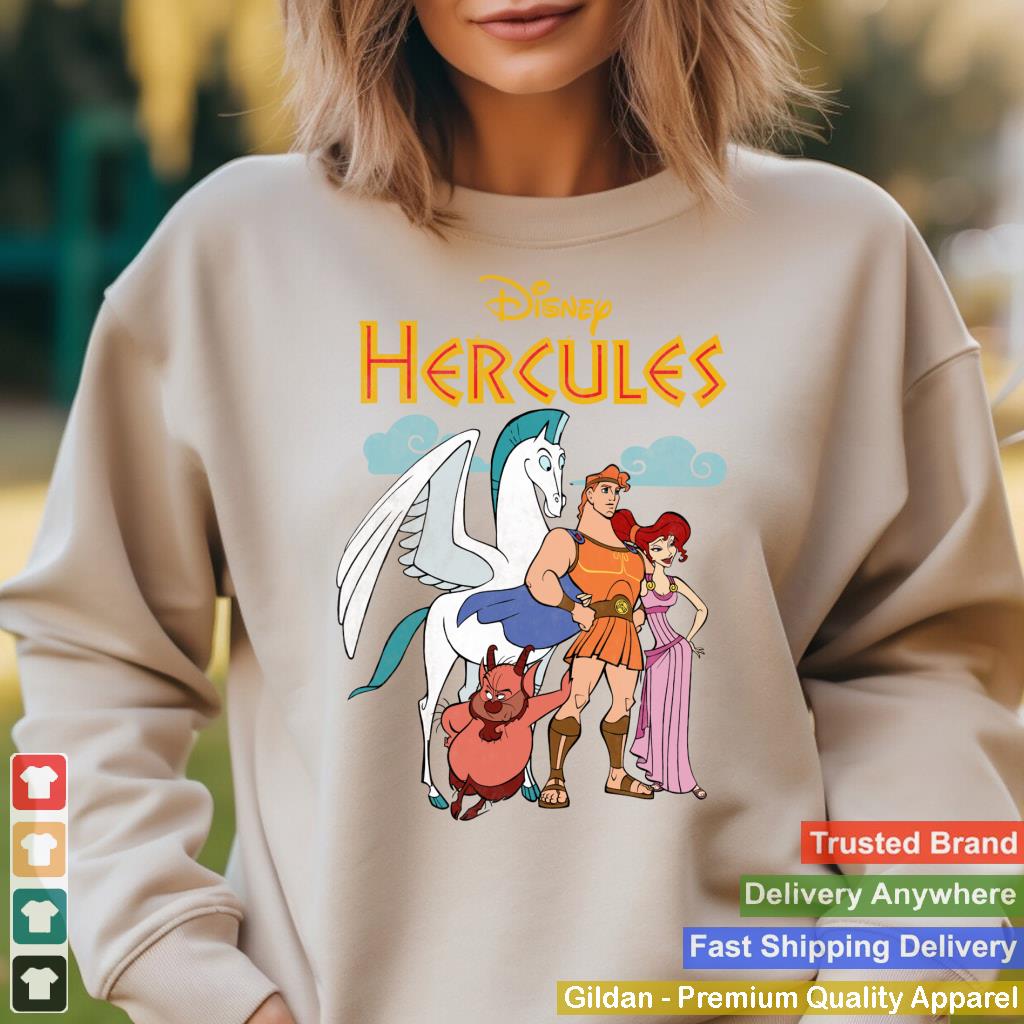 Disney Hercules Classic Group Shot Vintage Sweatshirt Sweatshirt