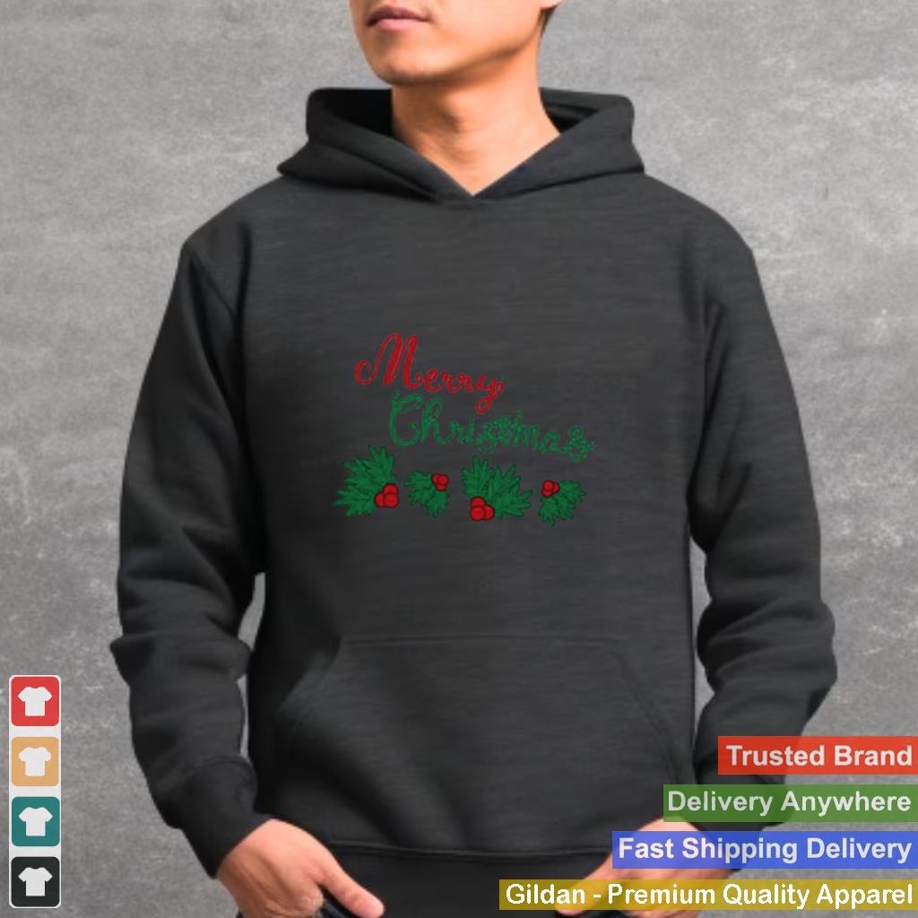 Animated-Mistletoe-Merry-Christmas-shirt